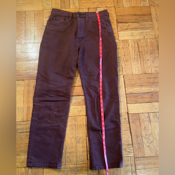 rag & bone Maya High rise Ankle Slim Straight Leg Jeans sz 27 - Picture 10 of 13